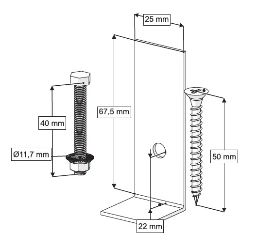 TEZGAH ALTI LAVABO MONTAJ SETİ