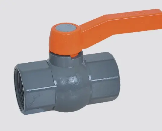 ÜZÜMCÜ - 1/2 PVC T.S KÜRESEL VANA (İÇ DİŞLİ)