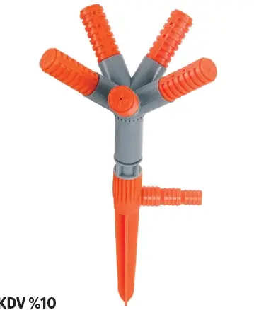 ÜZÜMCÜ - Beş Kollu Çim Fıskiyesi