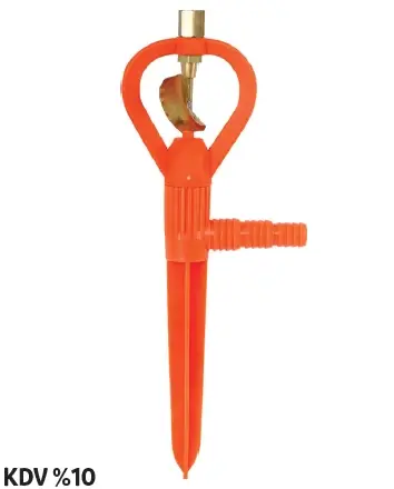 ÜZÜMCÜ - Madeni Döner Çim Fıskiyesi