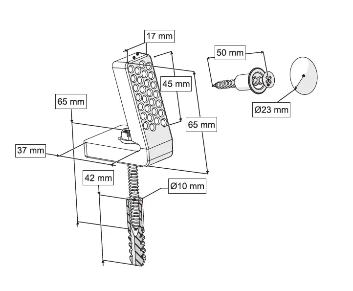 UZUN  L  ÇEKTİRMELİ MONTAJ SETİ