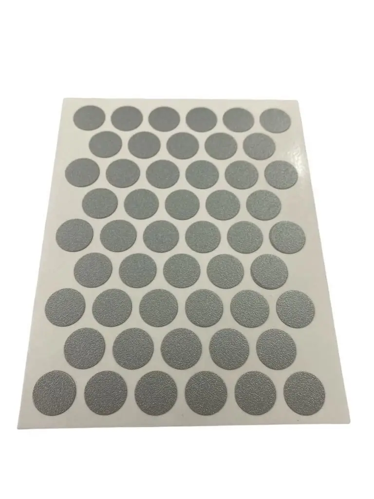 Yapışkanlı Vida Tapası Metalik Gri 14 mm