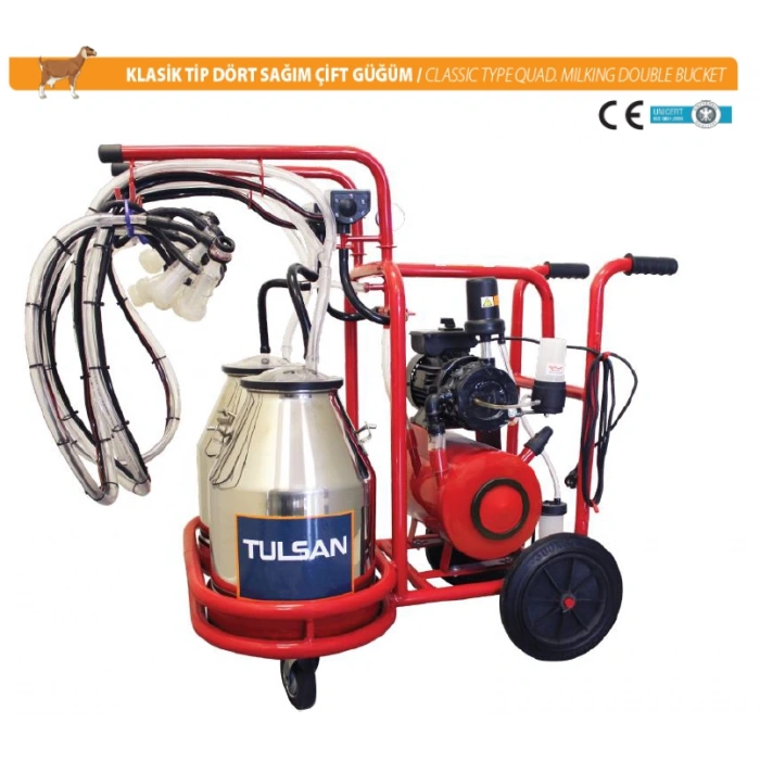 KEÇİ-Klasik Tip Dört Sağım Çift Güğüm