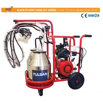 KEÇİ-Klasik Tip Dört Sağım Çift Güğüm