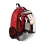 Astronot Bubble Pet Carrier Backpack Red