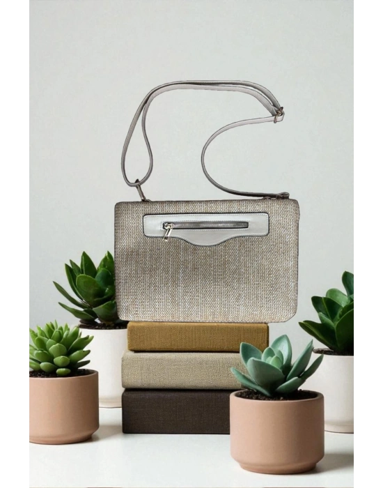 Elena Hasır Dönüştürülebilir Çapraz Çanta