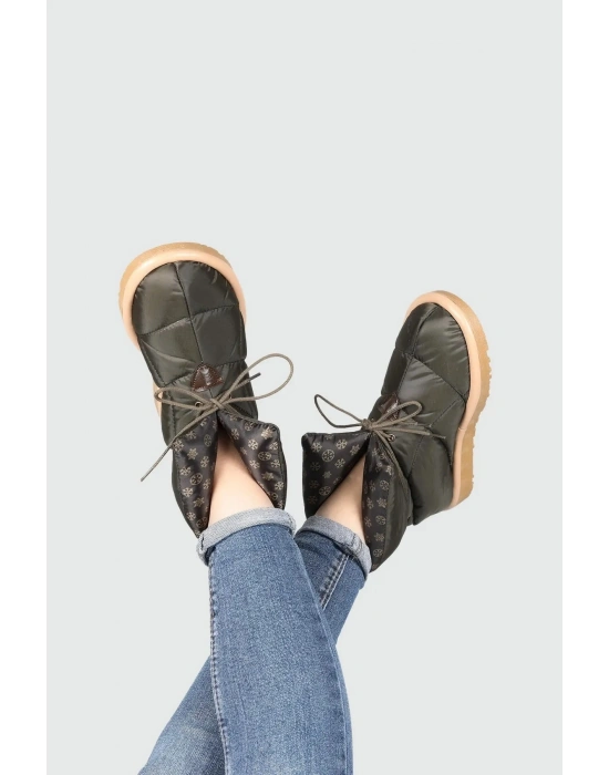 Paraşüt Kumaş İçi Astarlı Panduf Bot