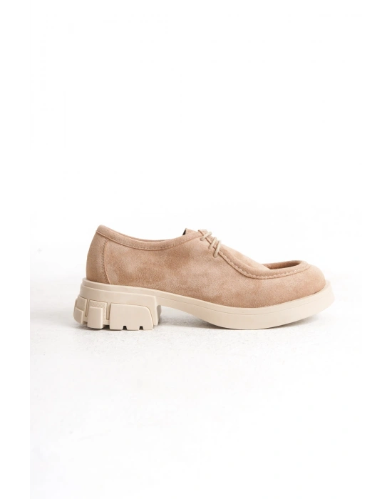 Marisa Kadın Kalın Taban Loafer Makosen Ayakkabı