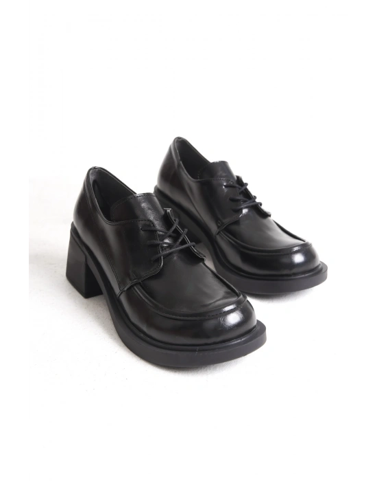 Forela Kadın Kalın Taban Loafer Makosen Günlük Ayakkabı