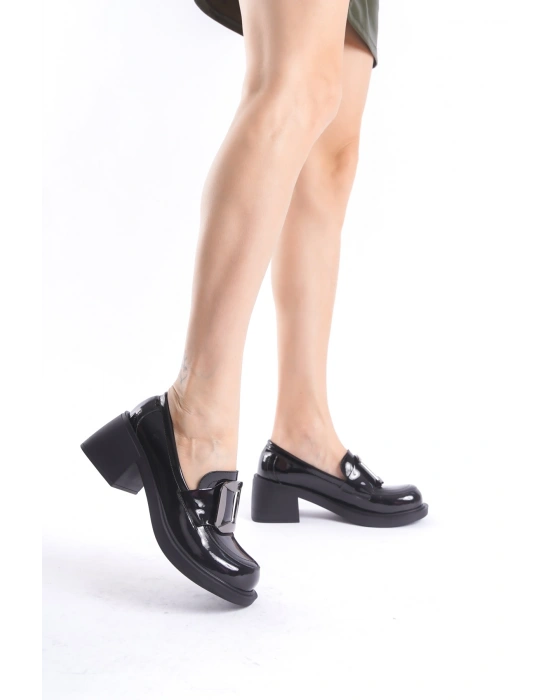 Forela Kadın Kalın Taban Loafer Makosen Günlük Ayakkabı