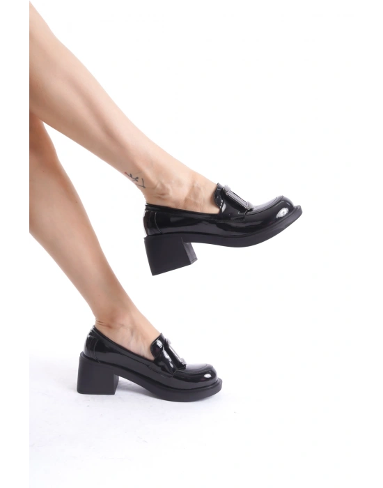 Forela Kadın Kalın Taban Loafer Makosen Günlük Ayakkabı