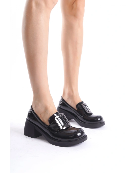 Forela Kadın Kalın Taban Loafer Makosen Günlük Ayakkabı