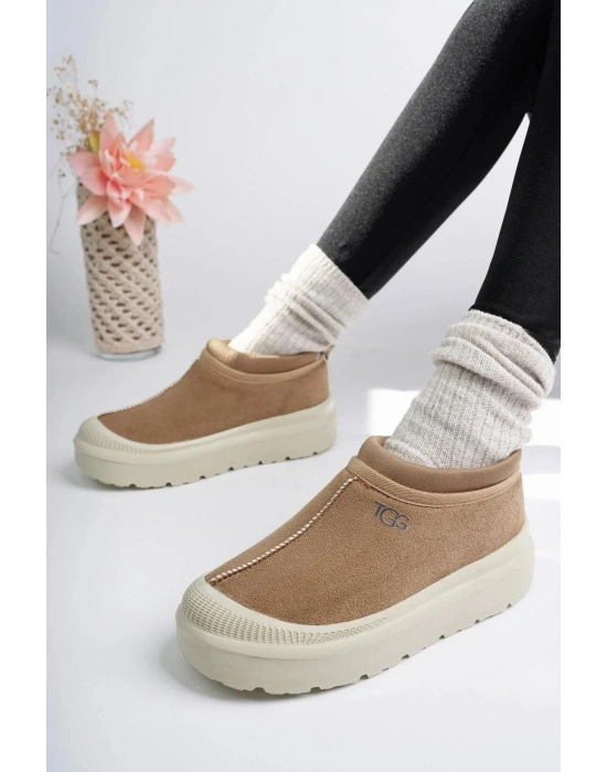 İçi Tüylü Kadın Kışlık Ayakkabı Bot