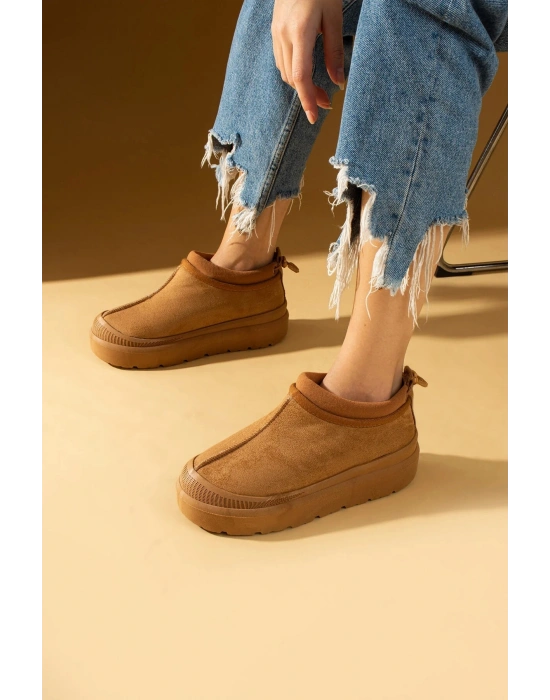 İçi Tüylü Kadın Kışlık Ayakkabı Bot