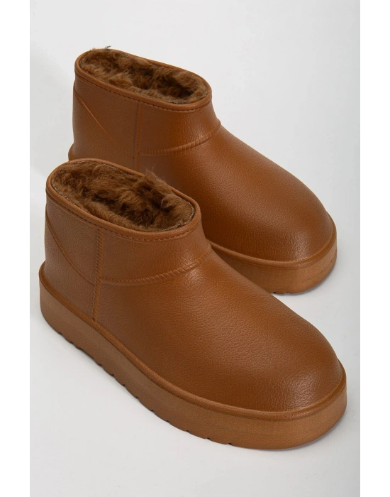 Mira Su Geçirmez İçi Suni Kürklü Soğuk Hava Dayanıklı Kalın Taban Kadın Bot