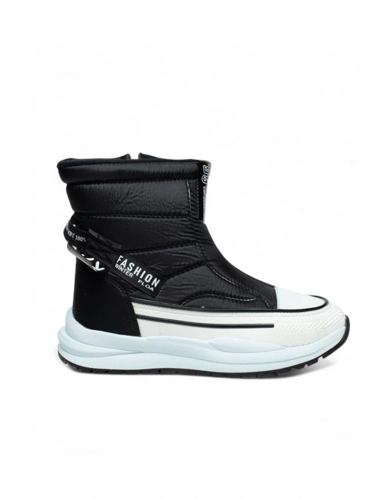 Anvik İçi Kürklü Paraşüt Kumaş Su Geçirmez Kar Botu