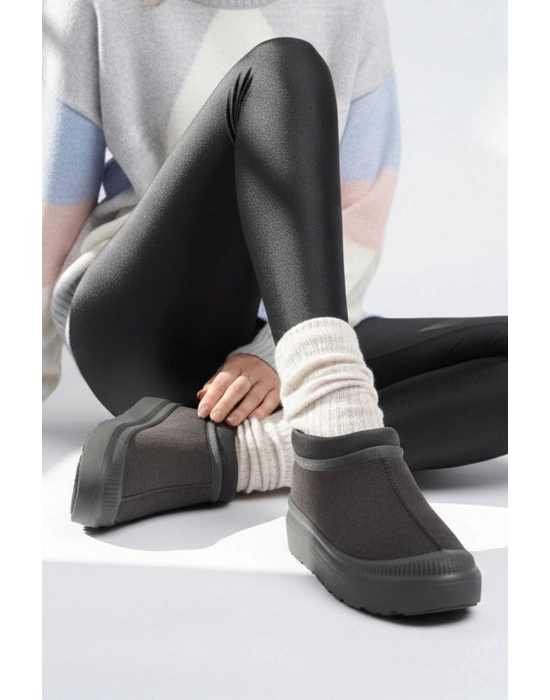 İçi Tüylü Kadın Kışlık Ayakkabı Bot