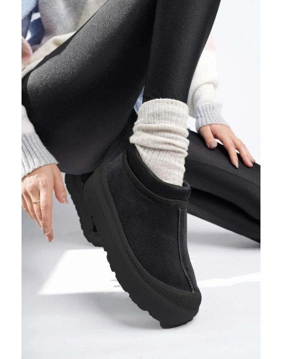 İçi Tüylü Kadın Kışlık Ayakkabı Bot