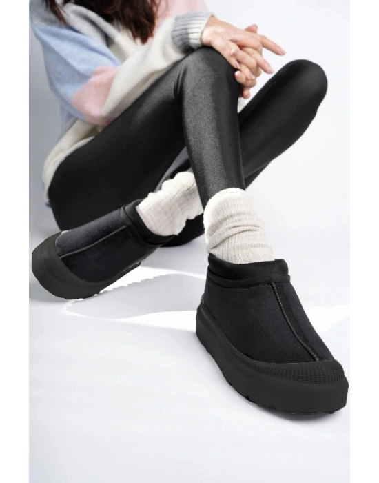 İçi Tüylü Kadın Kışlık Ayakkabı Bot