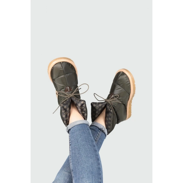 Paraşüt Kumaş İçi Astarlı Panduf Bot