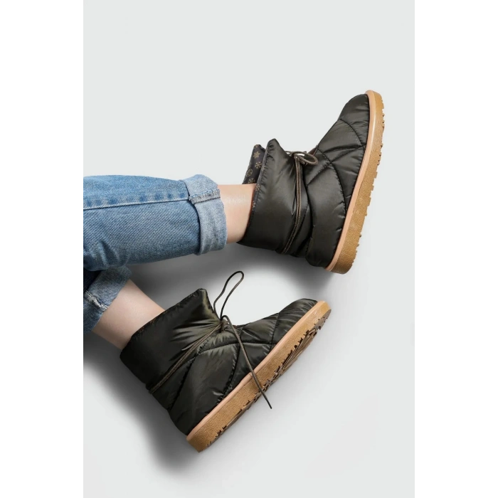 Paraşüt Kumaş İçi Astarlı Panduf Bot