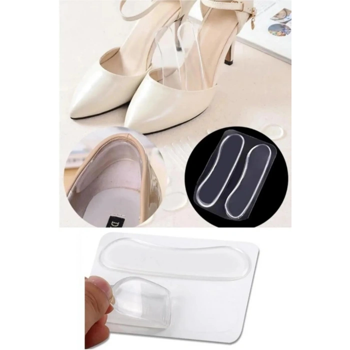 Ayakkabı Bot Topuk Ayak Vurma Önleyici Slikon Ped 1 Çift