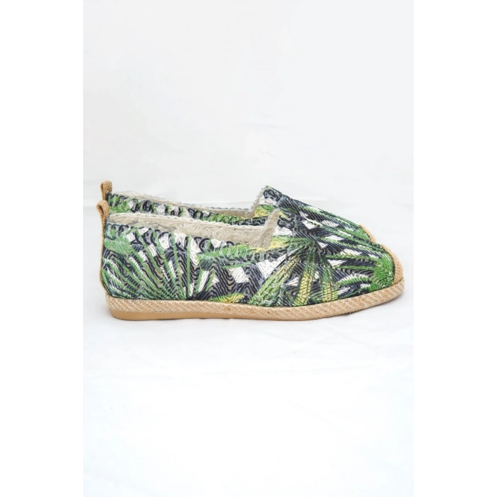 Jungle Çok Renkli Örgü Triko Kadın Espadril