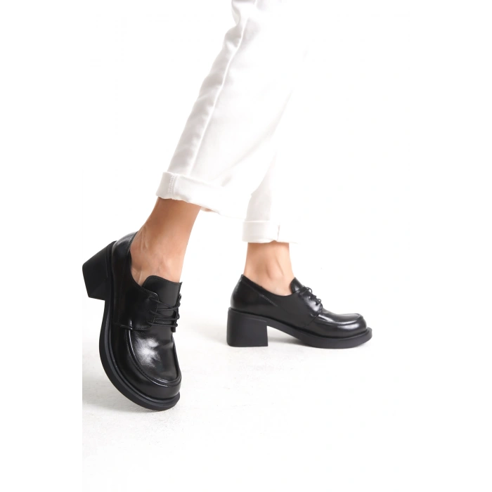 Forela Kadın Kalın Taban Loafer Makosen Günlük Ayakkabı