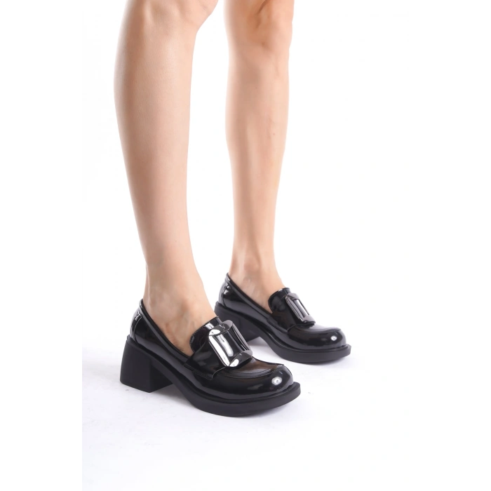 Forela Kadın Kalın Taban Loafer Makosen Günlük Ayakkabı