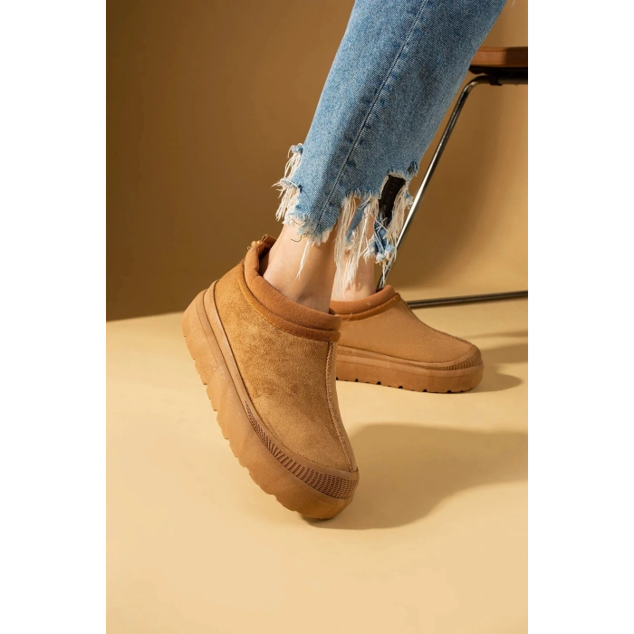 İçi Tüylü Kadın Kışlık Ayakkabı Bot