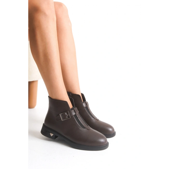 Nora Kadın Düz Taban Önden Lastikli Günlük Bot