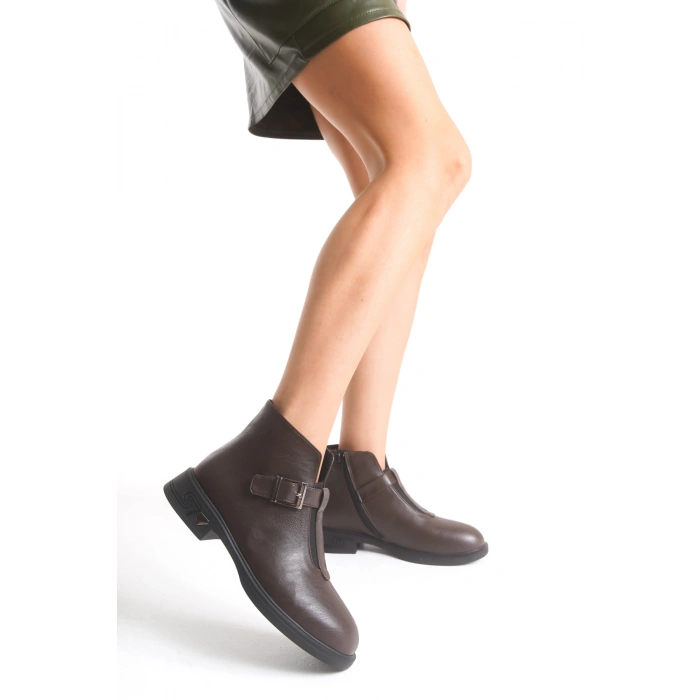 Nora Kadın Düz Taban Önden Lastikli Günlük Bot