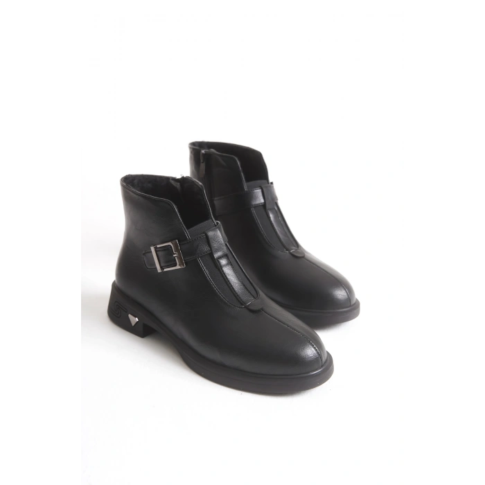 Nora Kadın Düz Taban Önden Lastikli Günlük Bot