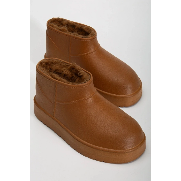 Mira Su Geçirmez İçi Suni Kürklü Soğuk Hava Dayanıklı Kalın Taban Kadın Bot