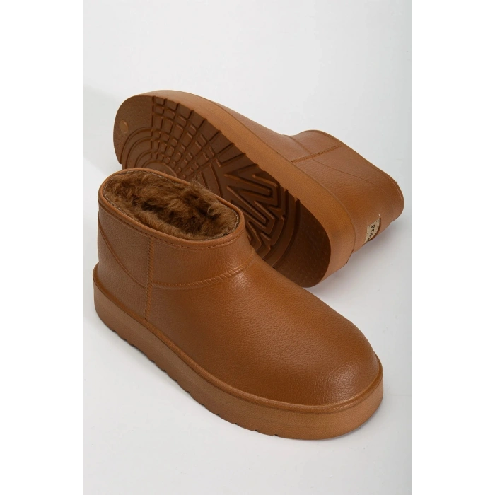 Mira Su Geçirmez İçi Suni Kürklü Soğuk Hava Dayanıklı Kalın Taban Kadın Bot