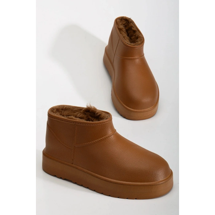 Mira Su Geçirmez İçi Suni Kürklü Soğuk Hava Dayanıklı Kalın Taban Kadın Bot