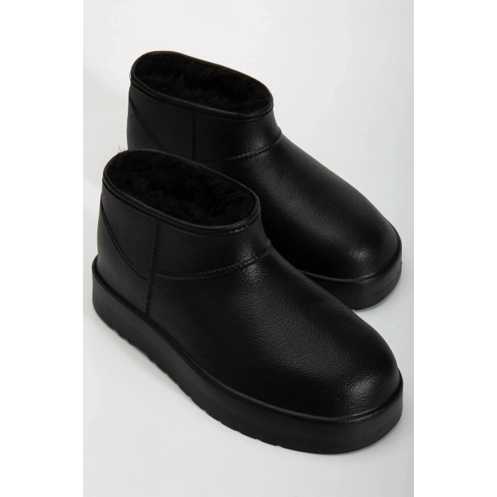 Mira Su Geçirmez İçi Suni Kürklü Soğuk Hava Dayanıklı Kalın Taban Kadın Bot