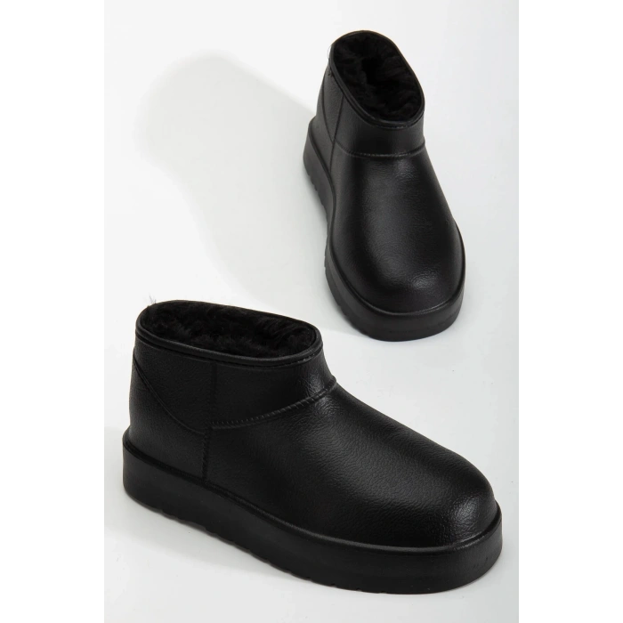 Mira Su Geçirmez İçi Suni Kürklü Soğuk Hava Dayanıklı Kalın Taban Kadın Bot