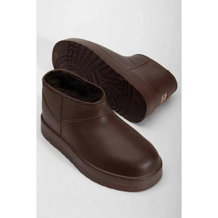 Mira Su Geçirmez İçi Suni Kürklü Soğuk Hava Dayanıklı Kalın Taban Kadın Bot