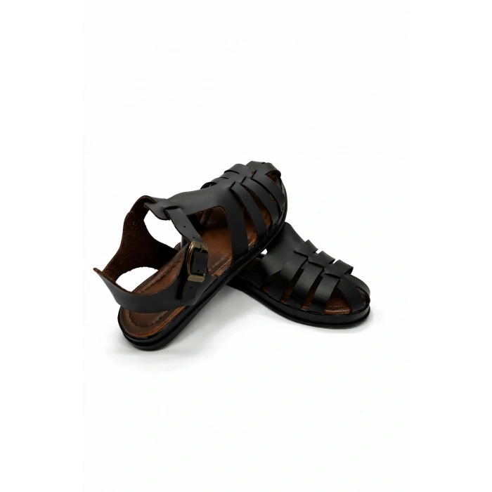 Mera Kadın Dört Bantlı Ayarlanabilir Bodrum Tipi Rahat Sandalet