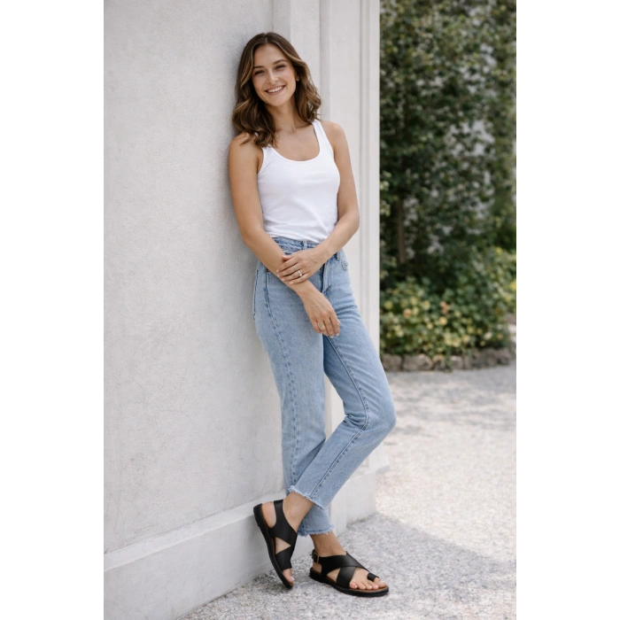 Hora Kadın Bodrum Tipi Rahat Günlük Sandalet