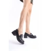 Forela Kadın Kalın Taban Loafer Makosen Günlük Ayakkabı