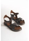Anita Çapraz Düz Sade Bodrum Sandalet