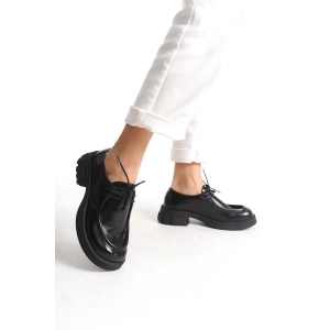 Marisa Kadın Kalın Taban Loafer Makosen Ayakkabı