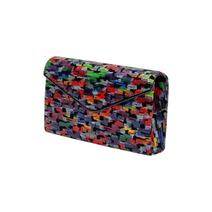 Zincir Askılı Renkli Şık İtalyan Portföy Çanta