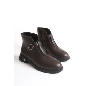 Nora Kadın Düz Taban Önden Lastikli Günlük Bot