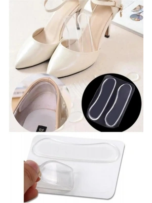 Ayakkabı Bot Topuk Ayak Vurma Önleyici Slikon Ped 1 Çift