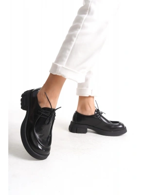 Marisa Kadın Kalın Taban Loafer Makosen Ayakkabı