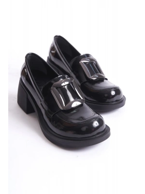 Forela Kadın Kalın Taban Loafer Makosen Günlük Ayakkabı