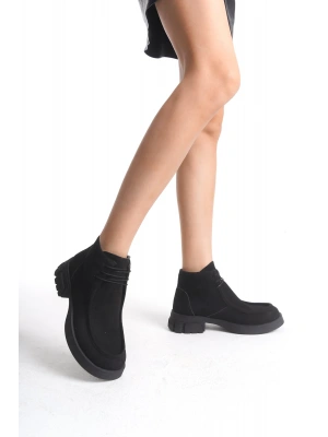 London Yarım Boğaz Bağcıklı Kalın Taban Günlük Rahat Bot